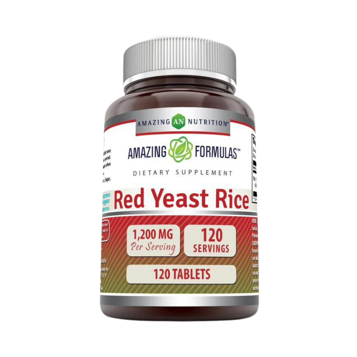 Amazing Formulas, Red Yeast Rice, 1200mg, 120 Tablets