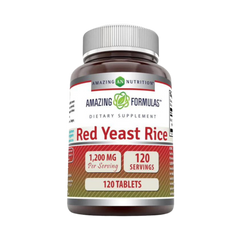 Amazing Formulas, Red Yeast Rice, 1200mg, 120 Tablets