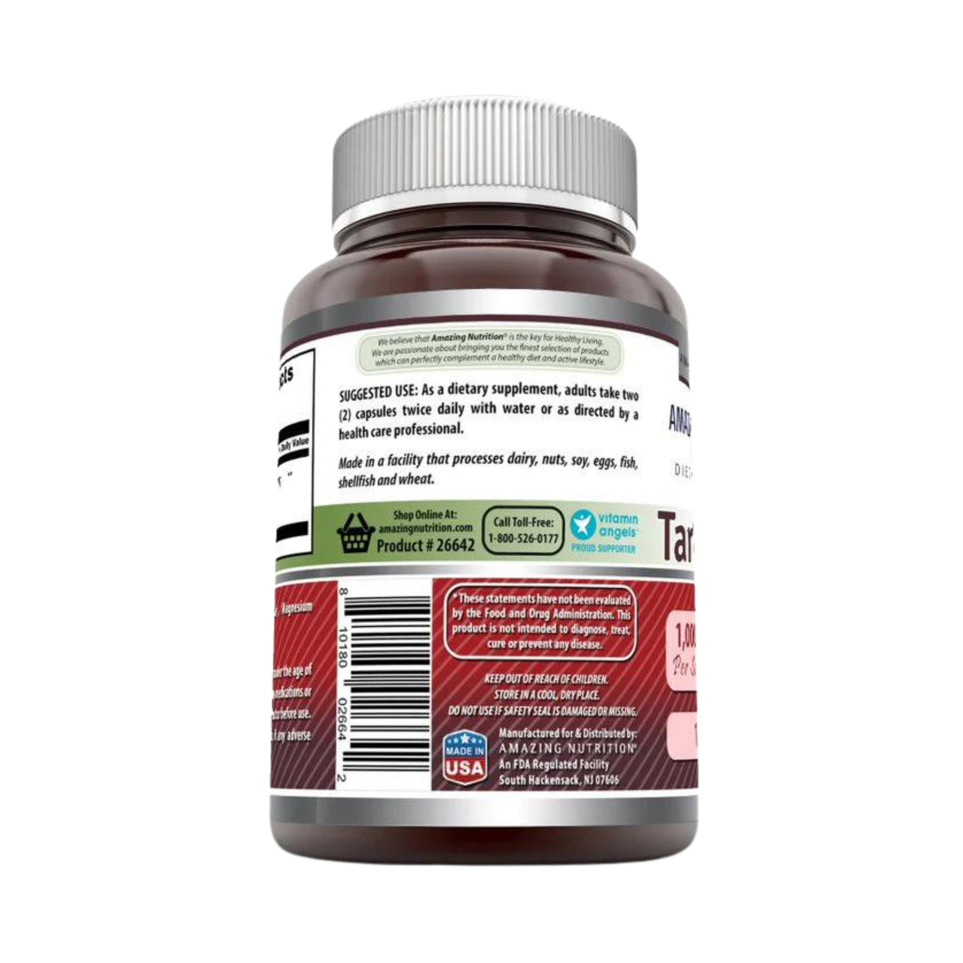 Amazing Formulas, Tart Cherry Extract, 1000 Mg, 120 Capsules