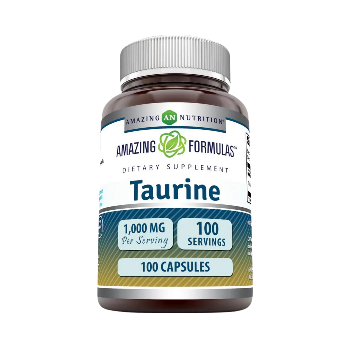 Amazing Formulas, Taurine, 1000mg, 100 Capsules