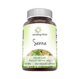 Amazing India, Senna, 500 Mg, 120 Vegetarian Capsules