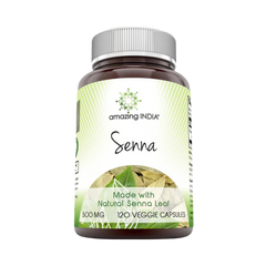 Amazing India, Senna, 500 Mg, 120 Vegetarian Capsules