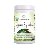 Amazing India, Organic Spirulina Powder, 16 oz