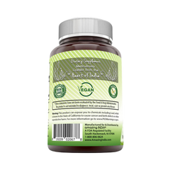 Amazing India, Organic Triphala, 750 Mg, 120 Veggie Capsules