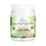 Amazing India, Organic Whole Psyllium Husk, 16 Oz