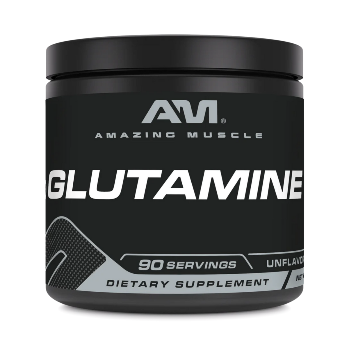 Amazing Muscle, L-Glutamine Powder Supplement, Unflavored, 1 Lb