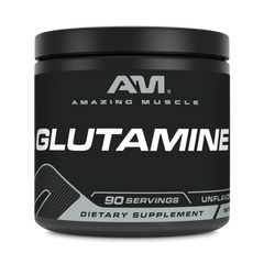 Amazing Muscle, L-Glutamine Powder Supplement, Unflavored, 1 Lb