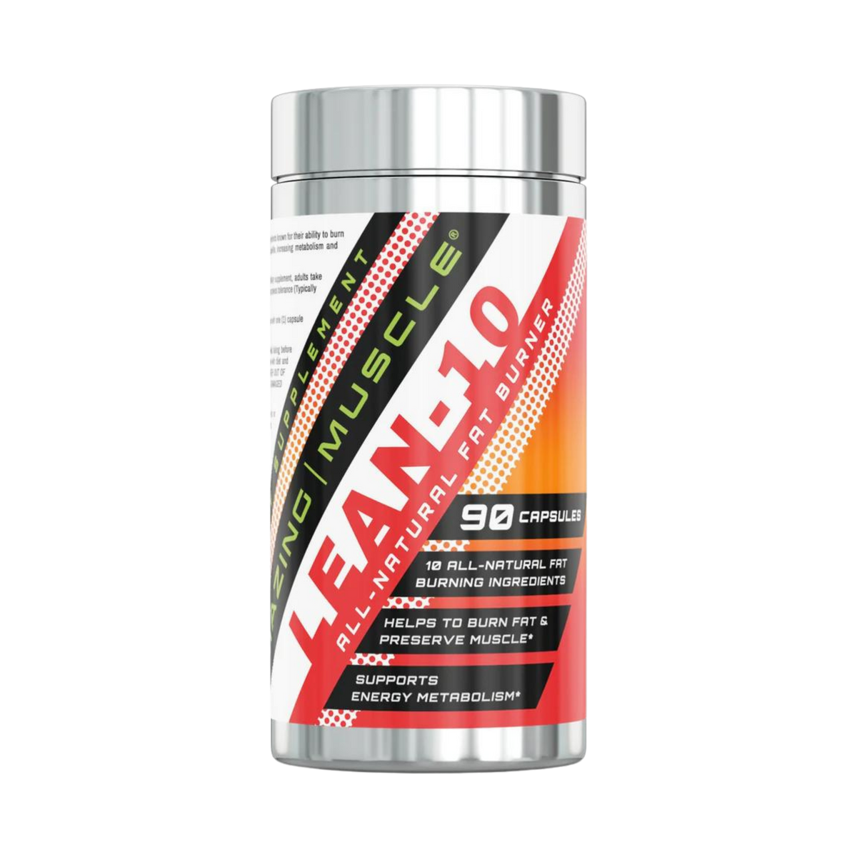 Amazing Muscle, Lean 10 Fat Burner, 90 Capsules