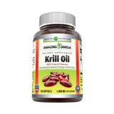 Amazing Omega, Krill Oil with Omega 3s EPA, DHA 1000mg, 120 Softgels