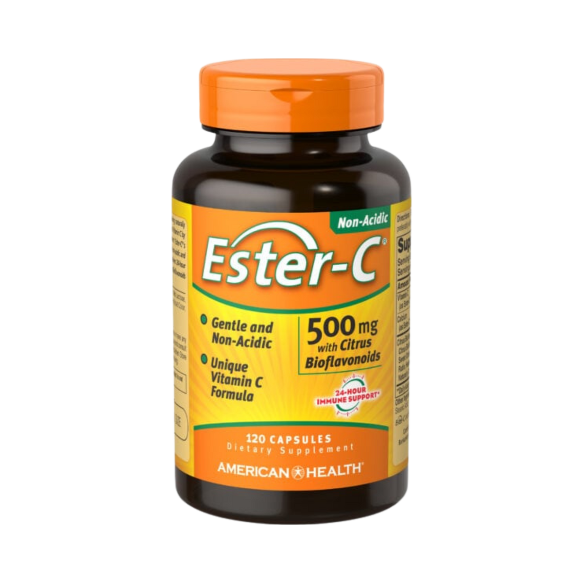 American Health, Ester-C 500 Mg with Citrus Bioflavonoids, 120 Capsules