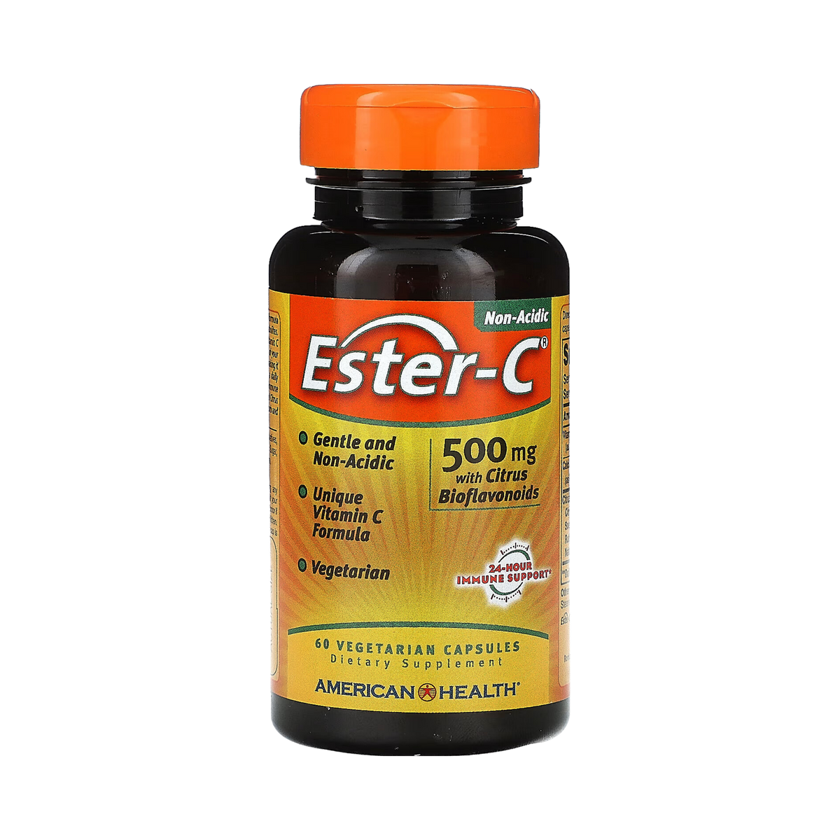 American Health, Ester-C® 500 mg with Citrus Bioflavonoids, 60 Vegetarian Capsules