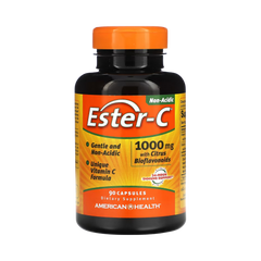 American Health, Ester-C® 1000 mg with Citrus Bioflavonoids, 90 Capsules