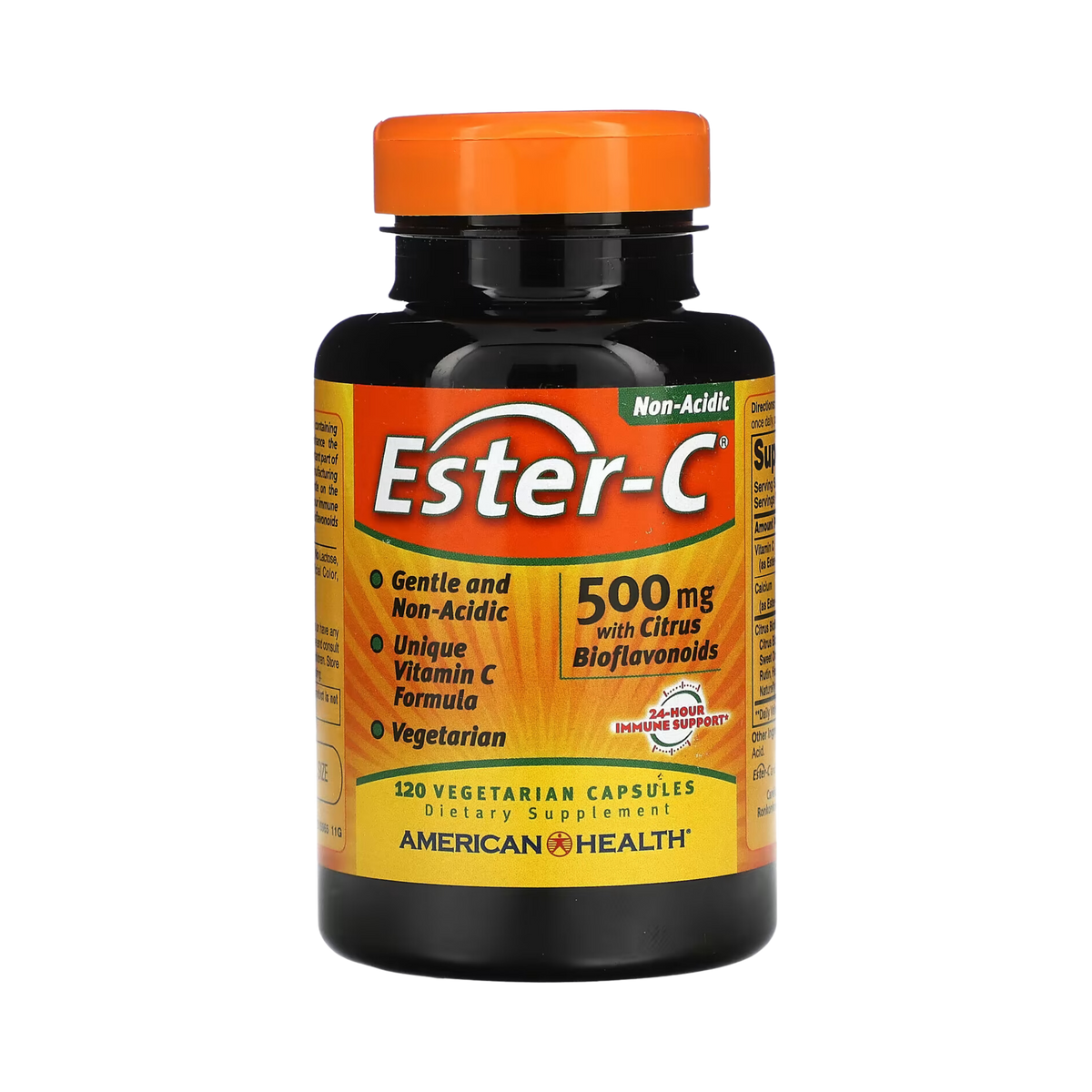 American Health, Ester-C® 500 mg with Citrus Bioflavonoids, 120 Vegetarian Capsules