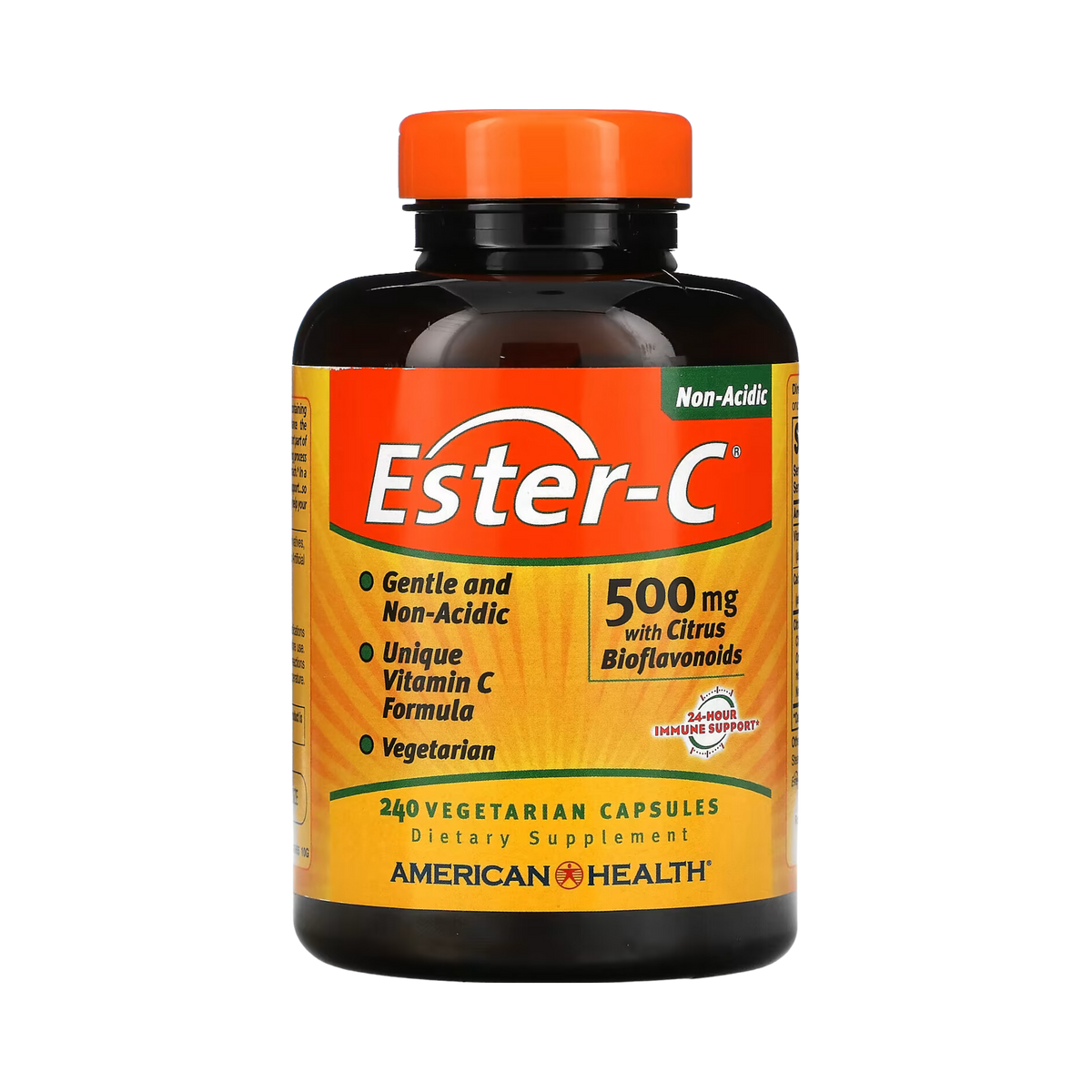 American Health, Ester-C® 500 mg with Citrus Bioflavonoids, 240 Vegetarian Capsules