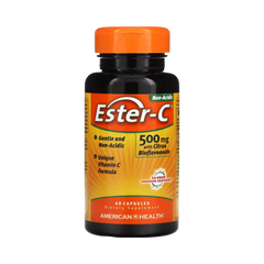 American Health, Ester-C® 500 mg with Citrus Bioflavonoids, 240 Capsules