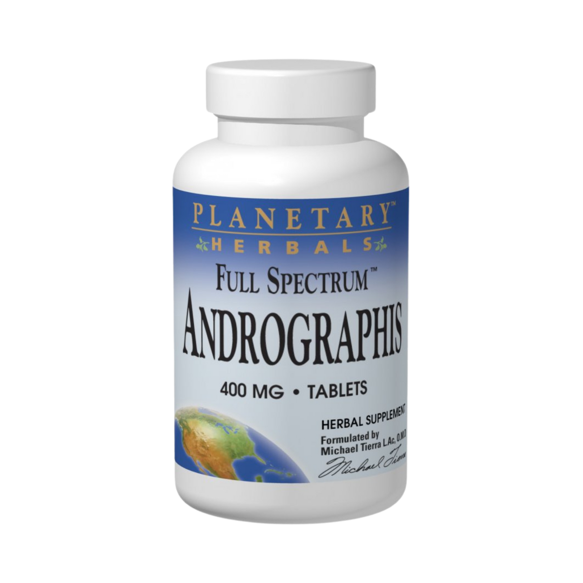 Planetary Herbals, Andrographis, Full Spectrum, 60 Tablets