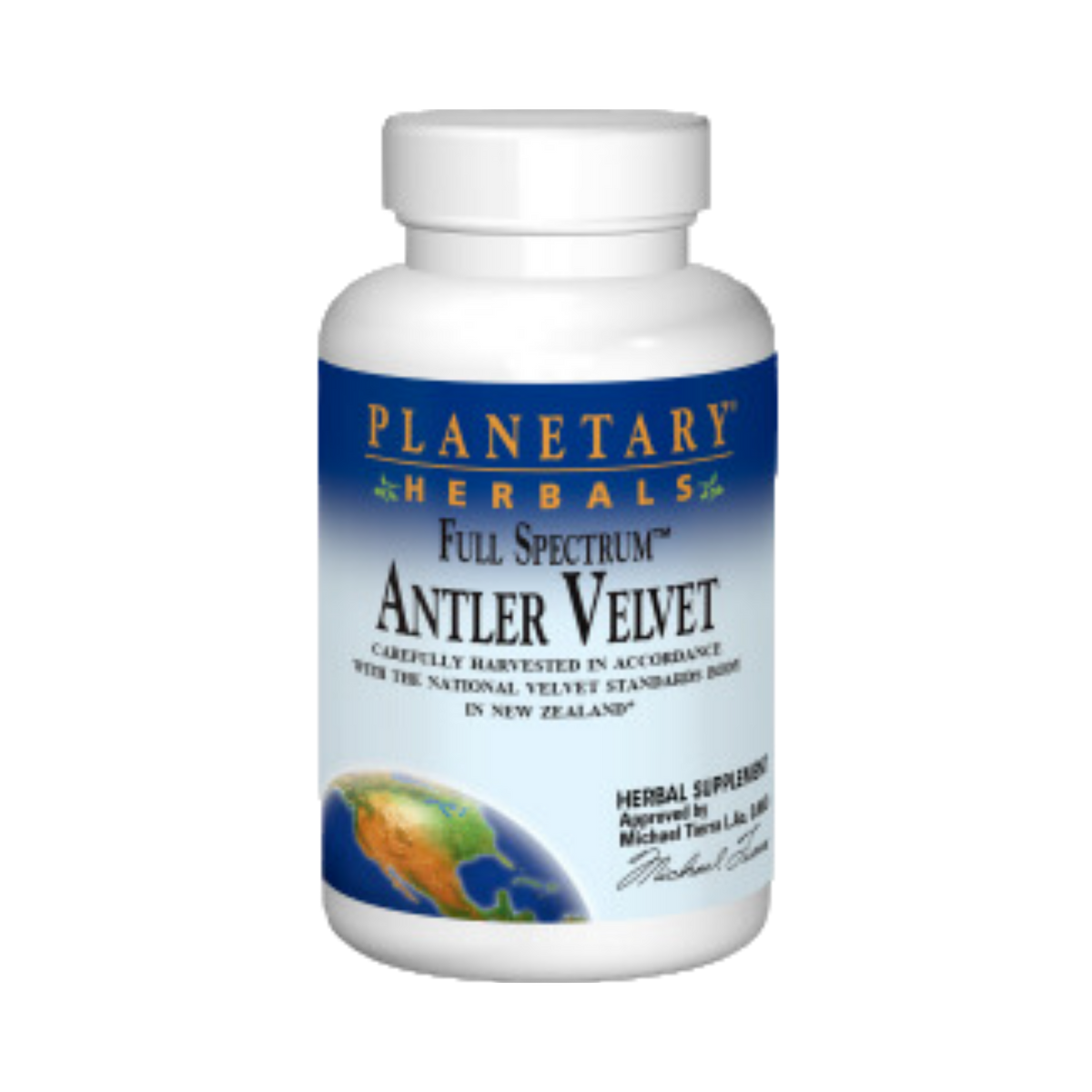 Planetary Herbals, Antler Velvet, Full Spectrum, 30 Tablets