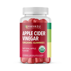 Havasu Nutrition, Apple Cider Vinegar Gummies, Natural Apple, 60 Gummies