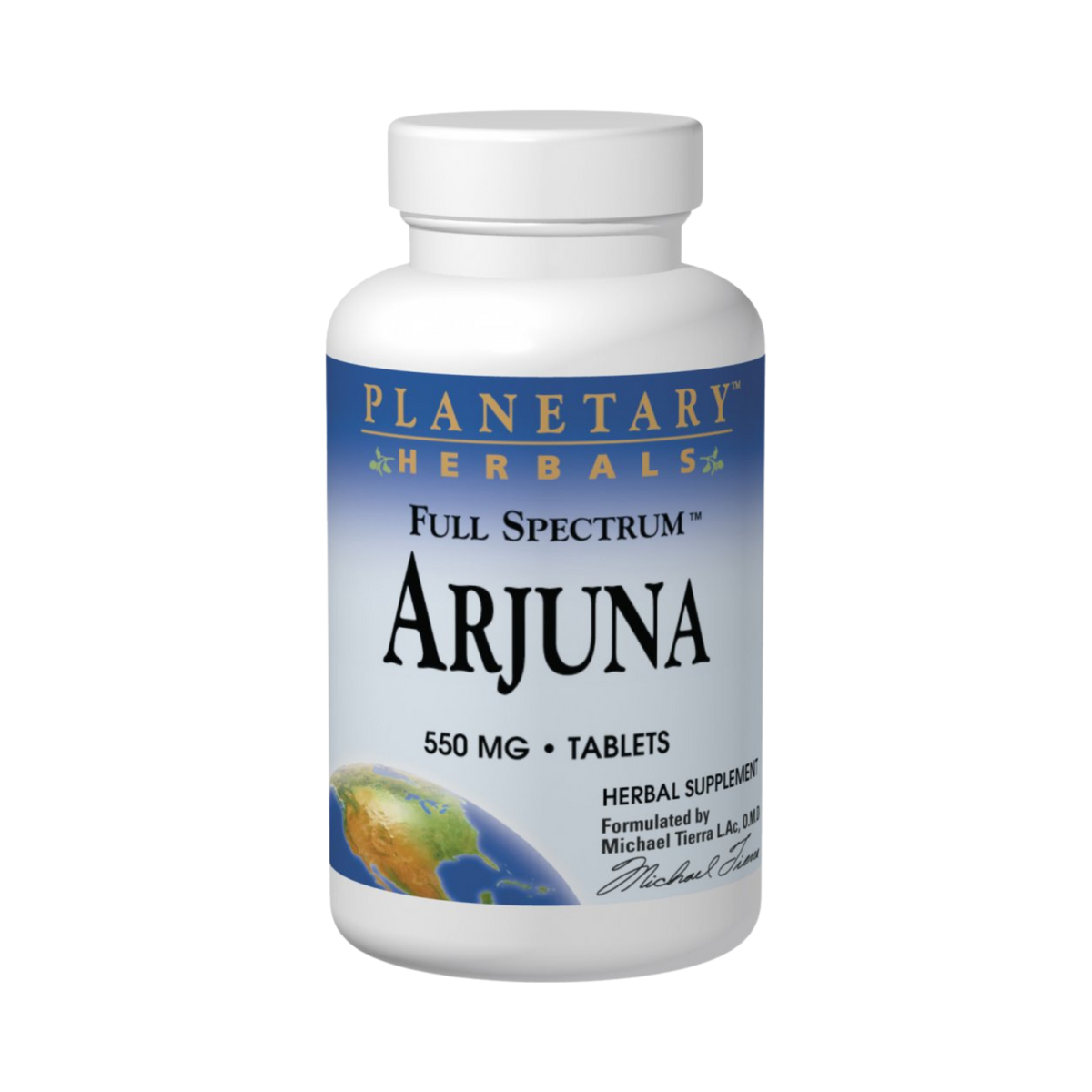 Planetary Herbals, Arjuna, Full Spectrum, 120 Tablets