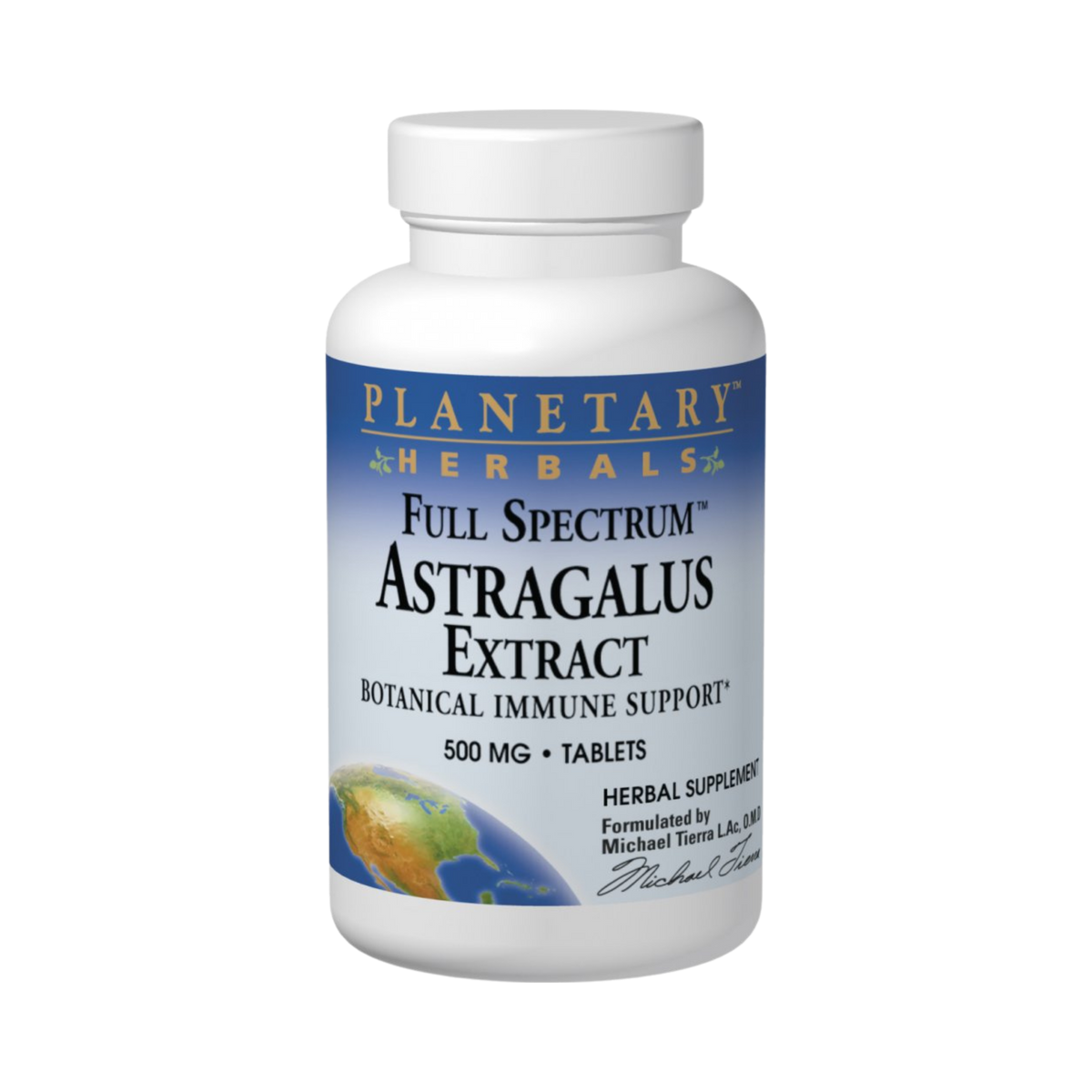 Planetary Herbals, Astragalus Extract, Full Spectrum, 60 Tablets