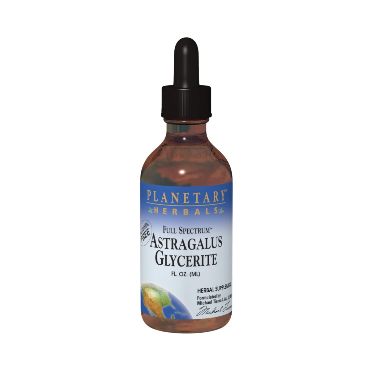 Planetary Herbals, Astragalus Glycerite, Full Spectrum, 1 Oz