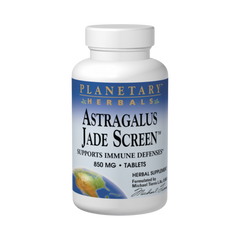 Planetary Herbals, Astragalus Jade Screen, 100 Tabs