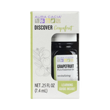 Aura Cacia, Discover Grapefruit, Essential Oil, 0.25 Fl Oz