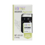 Aura Cacia, Discover Peppermint, Essential Oil, 0.25 Fl Oz