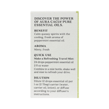 Aura Cacia, Discover Peppermint, Essential Oil, 0.25 Fl Oz