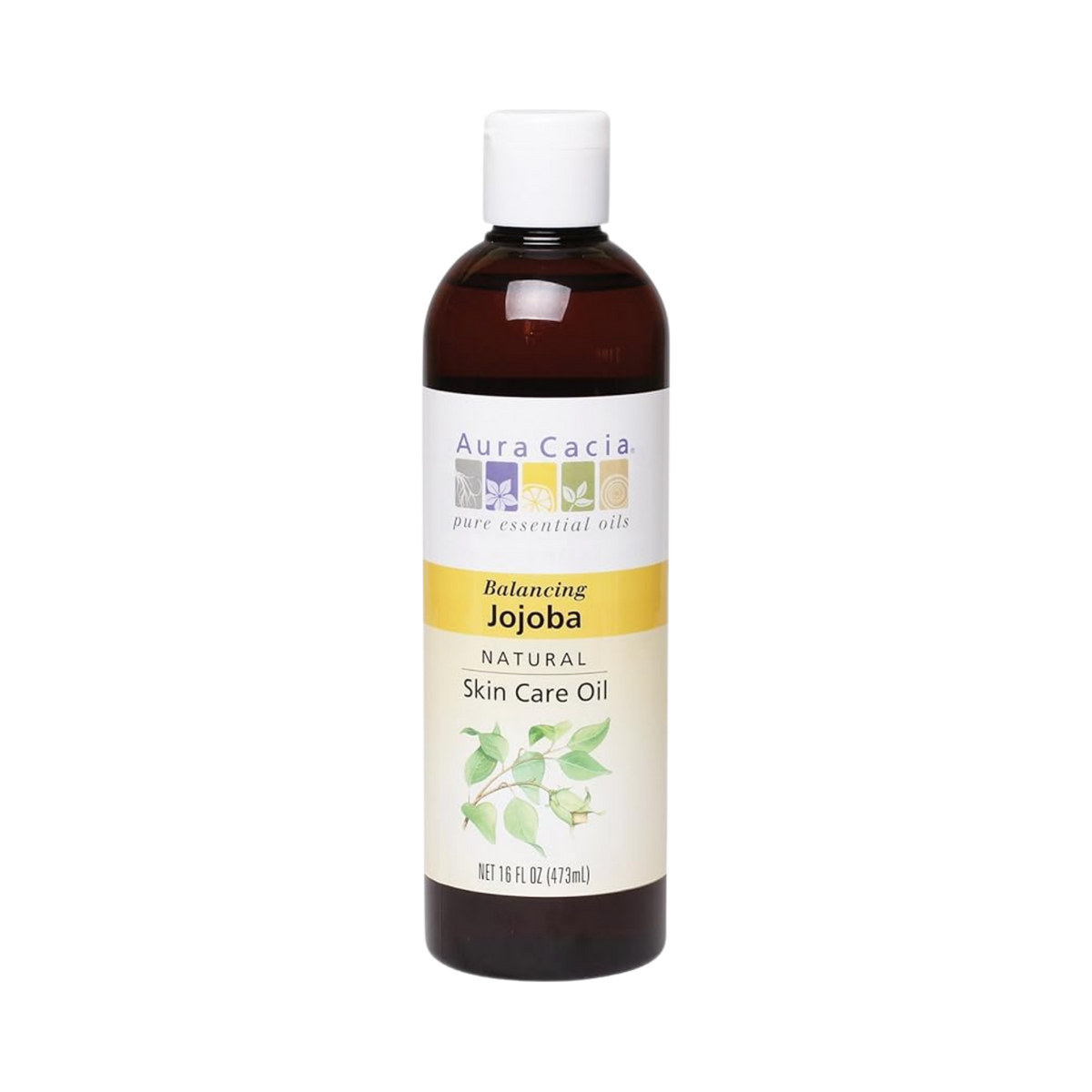 Aura Cacia, Balancing Jojoba Skin Care Oil, 16 Oz