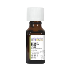 Aura Cacia, Fennel Seed Essential Oil, 0.5 Oz