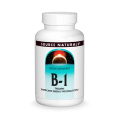 Source Naturals, B-1, 100mg, 100 Tablet