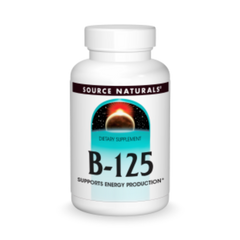 Source Naturals, B-125, 125 mg, 90 Tablets