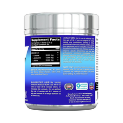 Amazing Muscle, BCAA 3:1:2 Branched Chain Amino Acid, Blue Raspberry, 60 servings