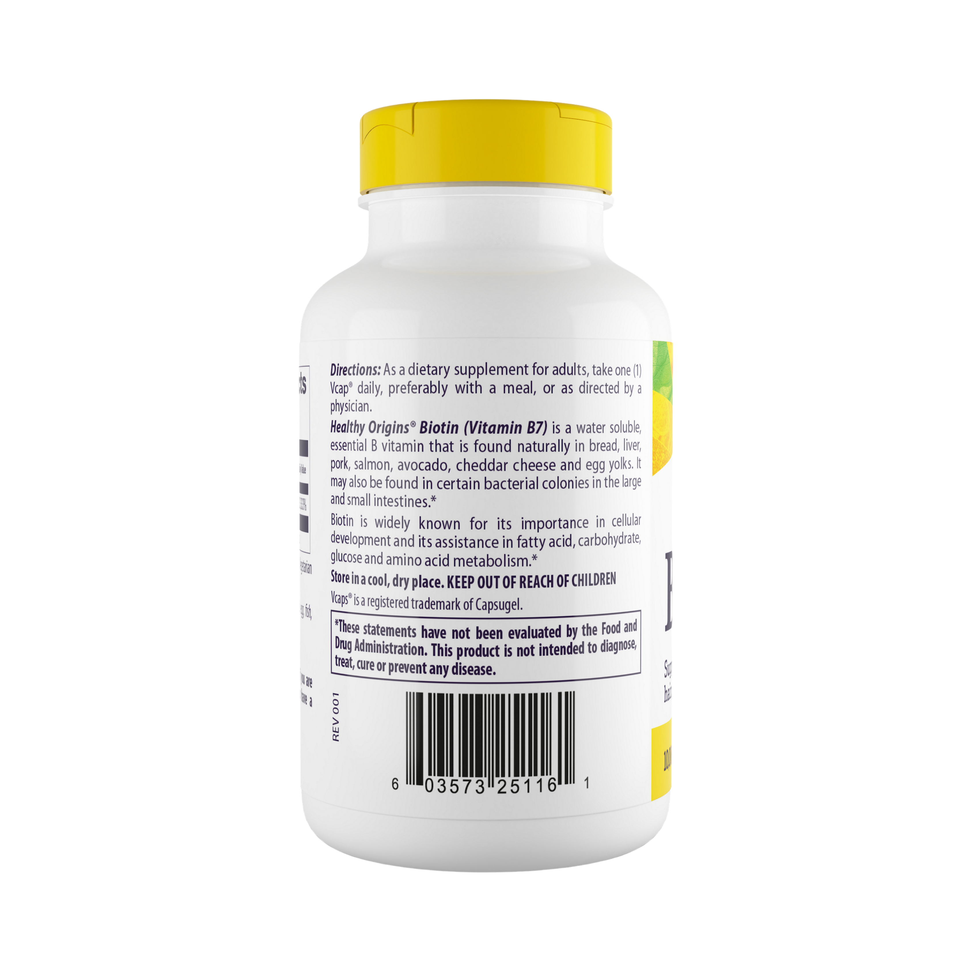 Healthy Origins, Biotin (B7), 10,000 Mcg, 150 VCaps