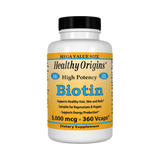 Healthy Origins, Biotin (B7), 10,000 Mcg, 360 VCaps