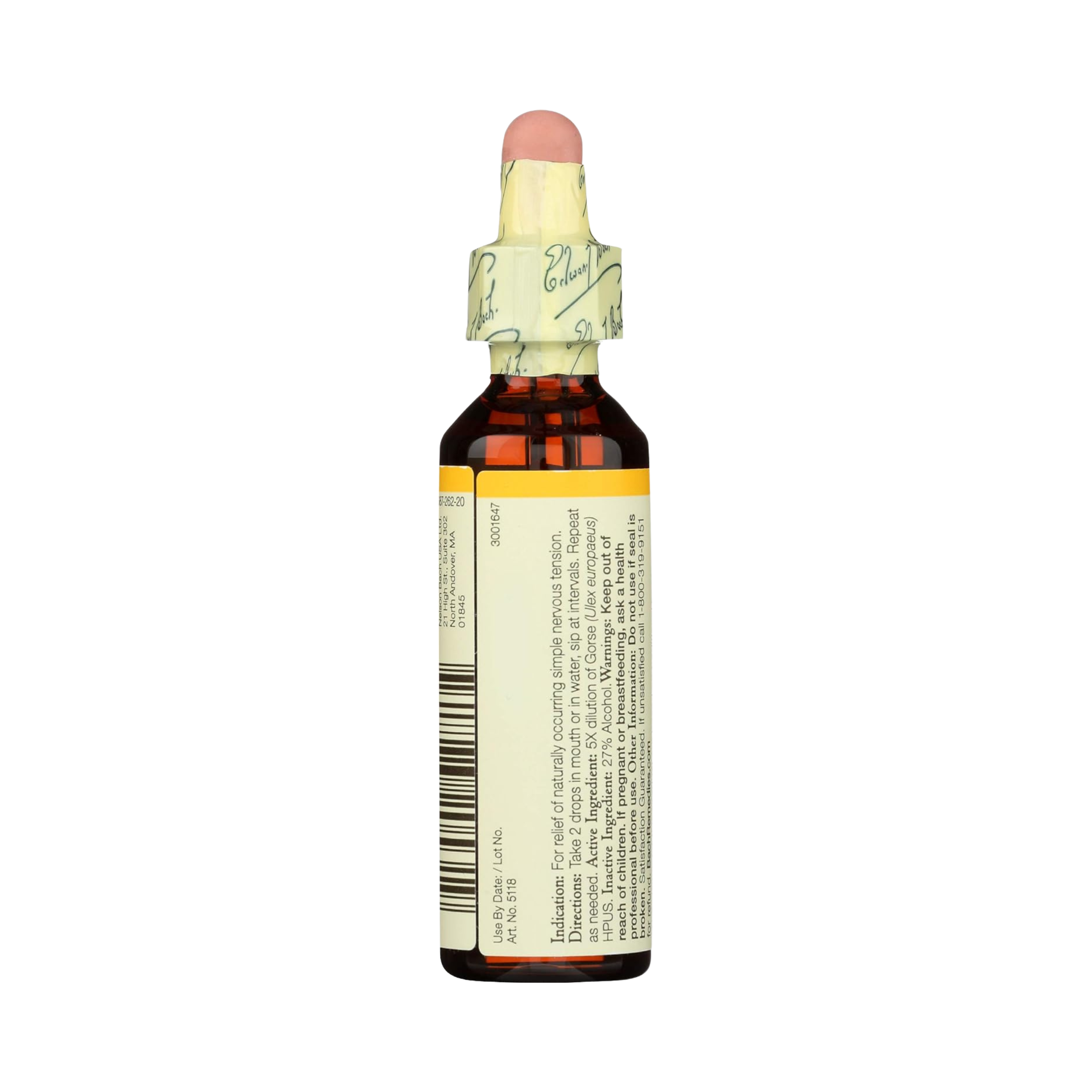 Bach, Original Flower Remedies, Gorse, 20 ml