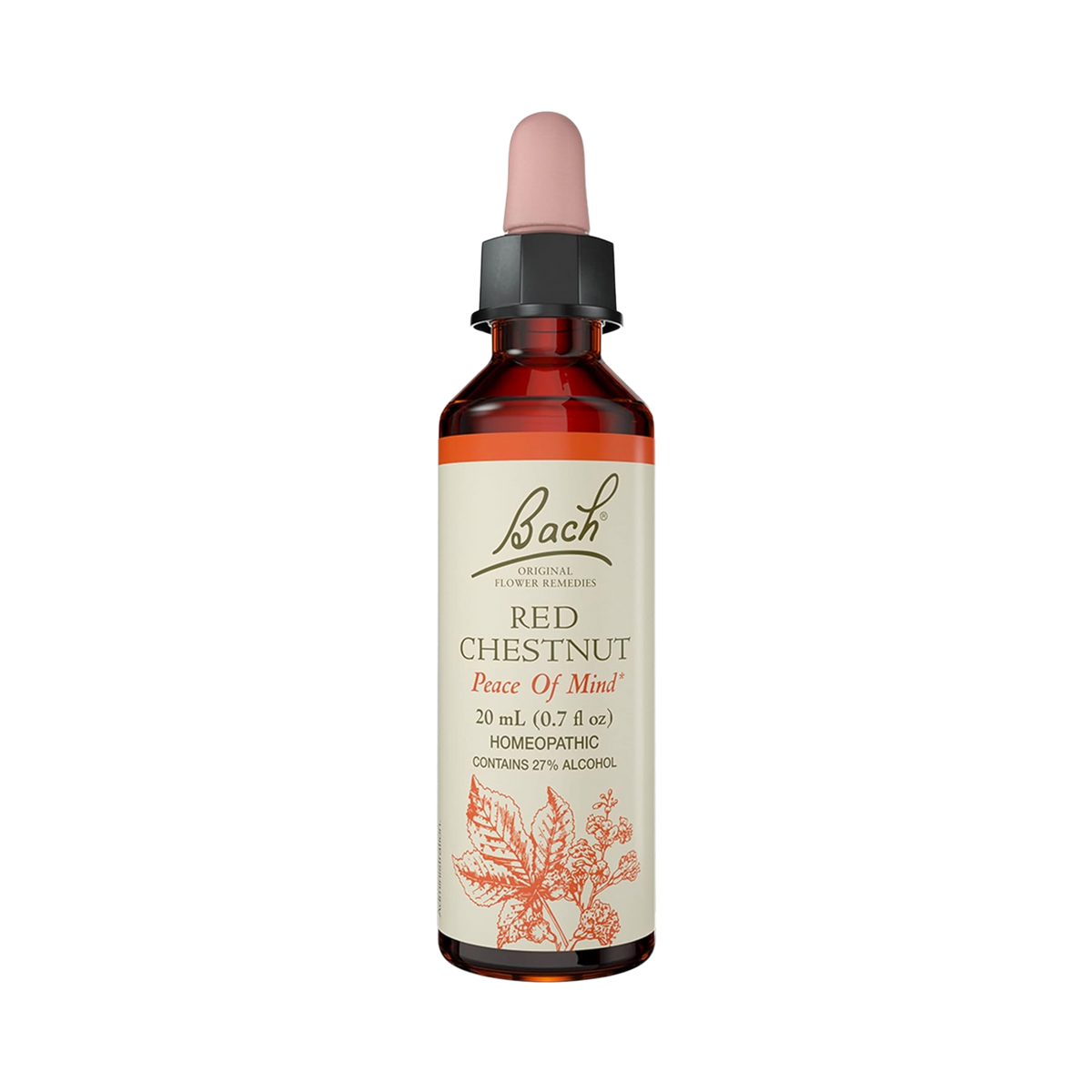 Bach, Original Flower Remedies, Red Chestnut, 20 ml