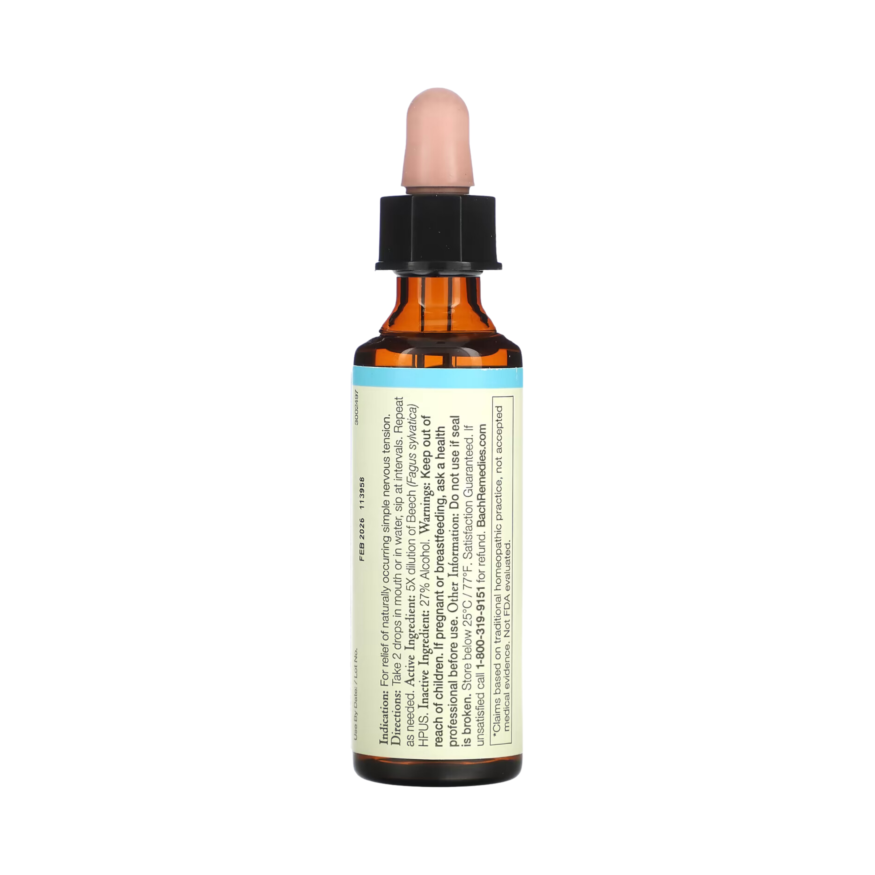 Bach, Original Flower Remedies, Beech, 20 ml