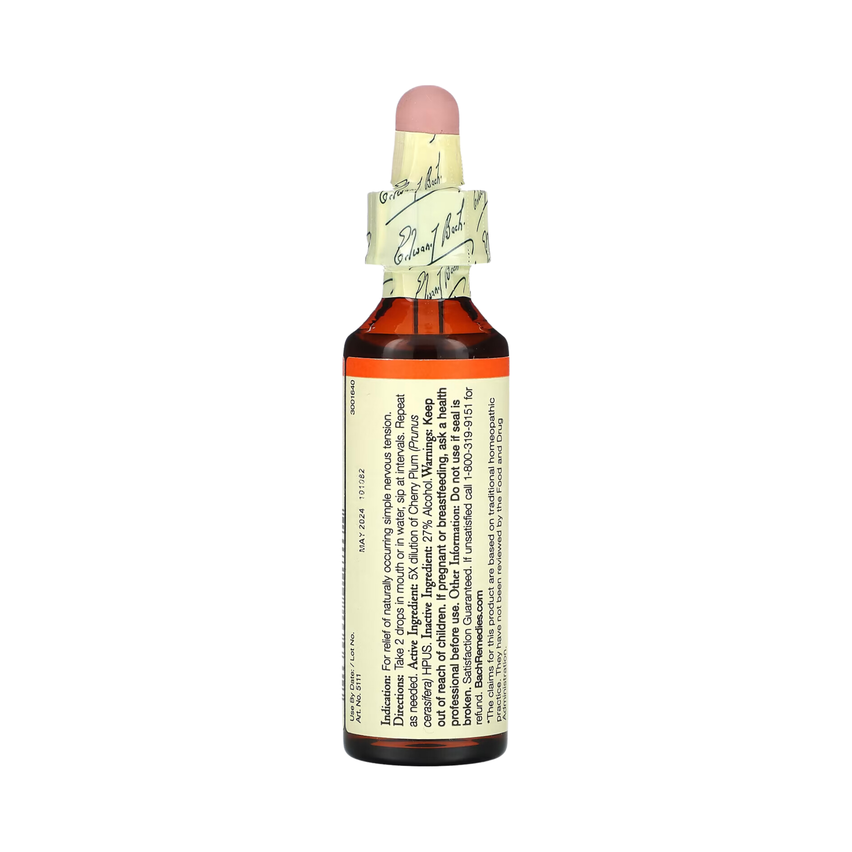 Bach, Original Flower Remedies, Cherry Plum, 20 Ml