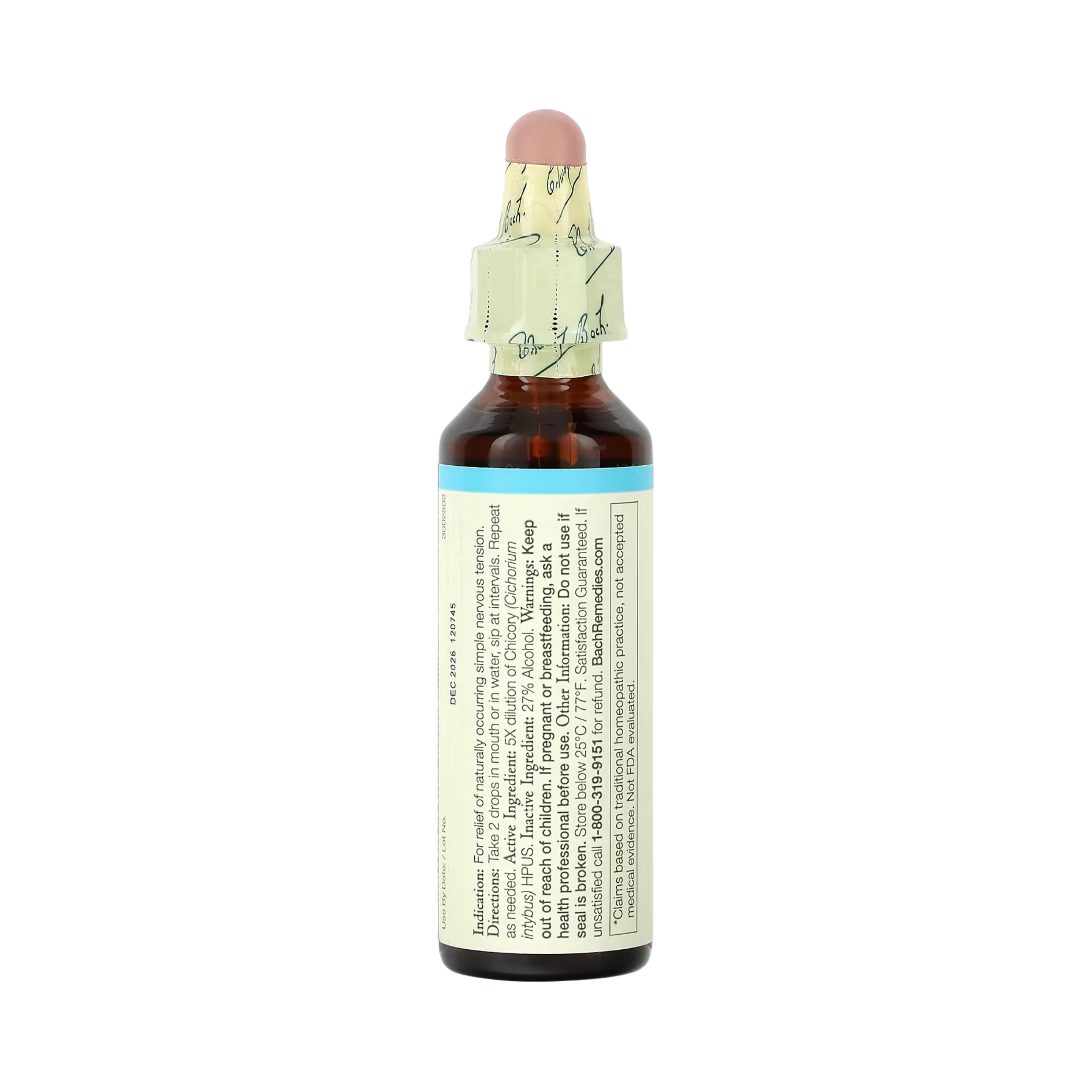 Bach, Original Flower Remedies, Chicory, 20 ml