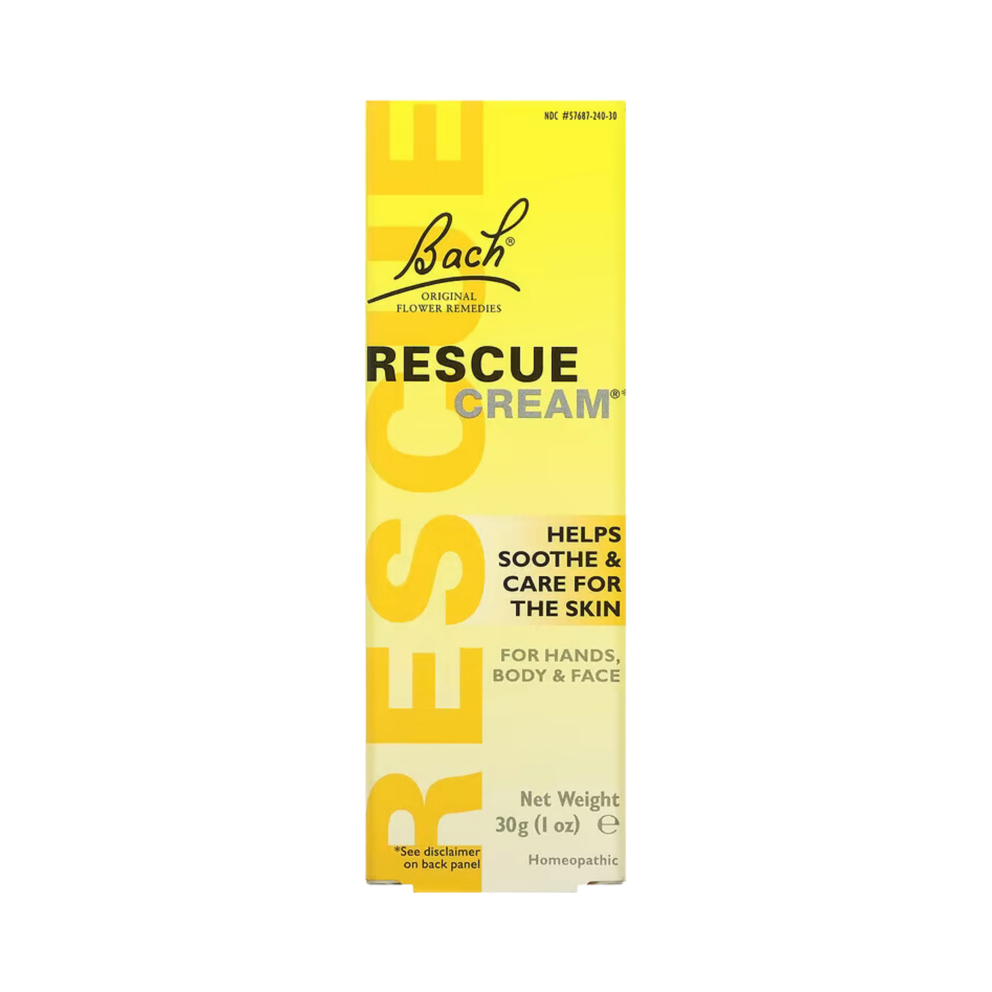 Bach, Original Flower Remedies, Rescue Cream, 30 g