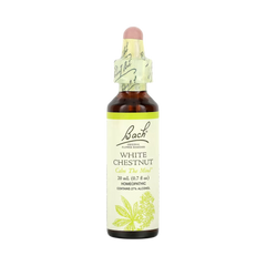 Bach, Original Flower Remedies, White Chestnut, 20 ml