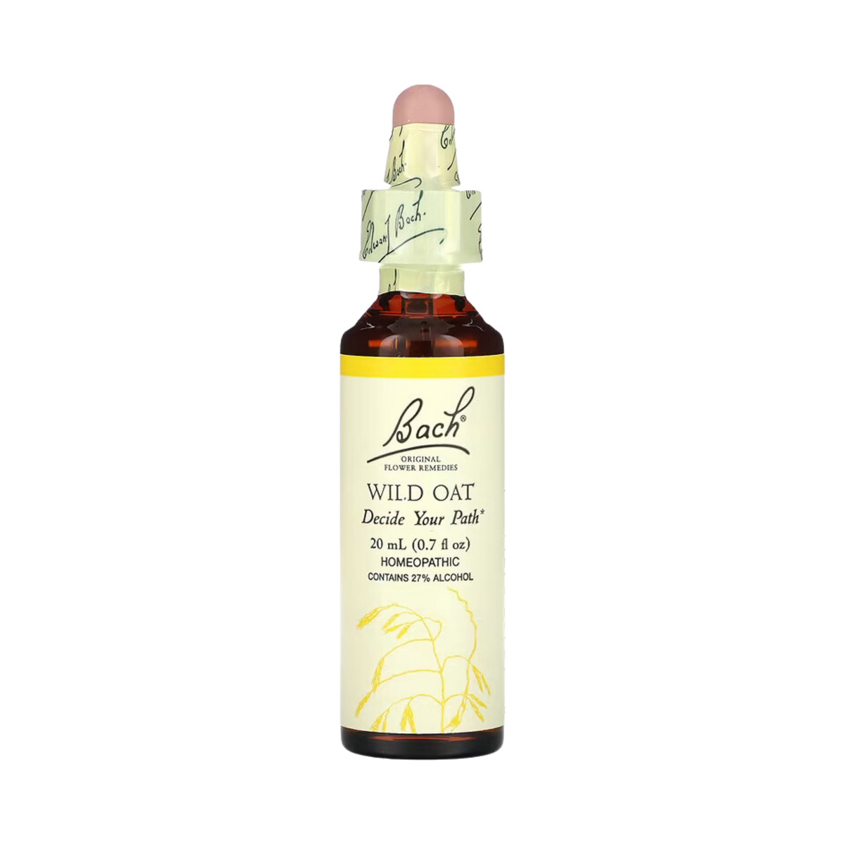 Bach, Original Flower Remedies, Wild Oat, 20 ml