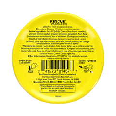 Bach, Original Flower Remedies, Rescue Pastilles, Black Currant Flavor, 50 gm