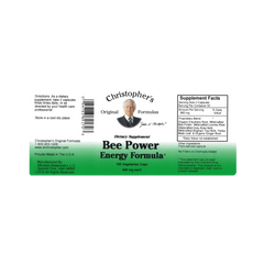 Christopher's Original Formulas, Bee Power Energy, 100 Capsules