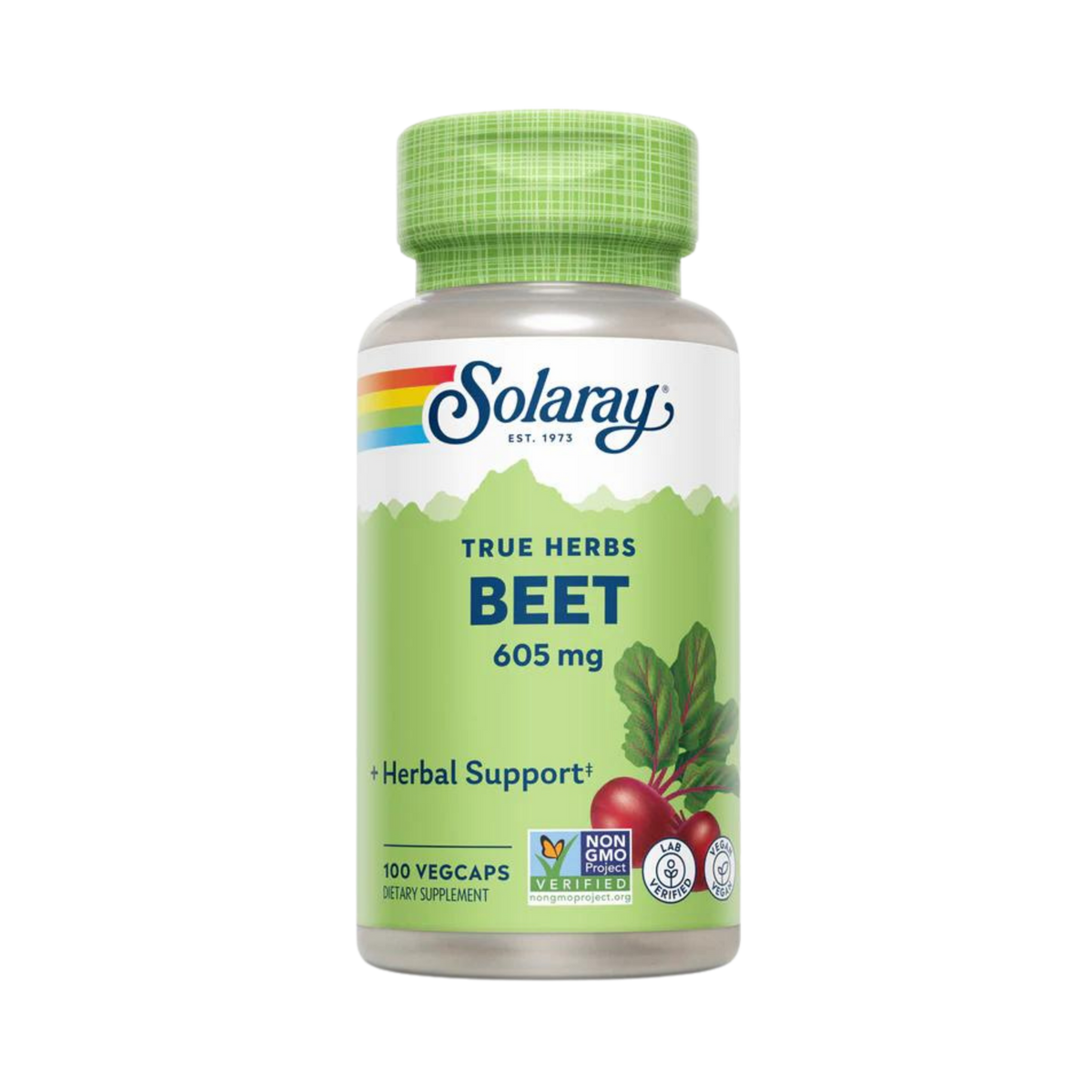 Solaray, Beet Root, 605 mg, 100 Capsules