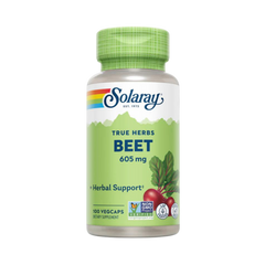 Solaray, Beet Root, 605 Mg, 100 Capsules