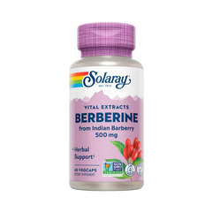 Solaray, Berberine, 500 Mg, 60 Capsules