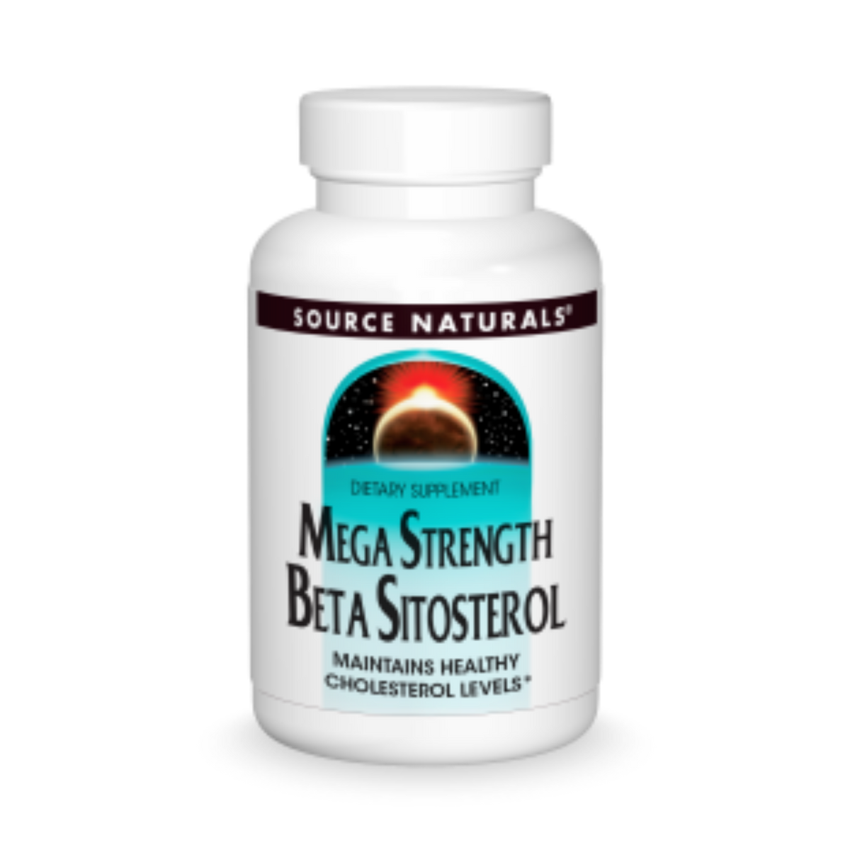 Source Naturals, Beta Sitosterol, Mega Strength, 375 mg, 60 Tablets